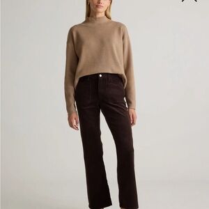 Quince Dark Brown Corduroy Pants